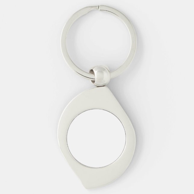 Llavero Swirl Metalizado Keychain (Anverso)