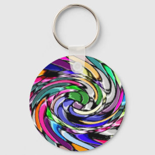 Llavero Swirly Mosaic