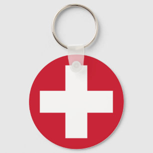 Llavero Swiss Roundel Keychain
