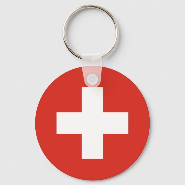 Llavero Switzerland Flag (Anverso)