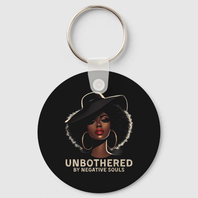 Llavero Sy Black Queen Afroamerican (Anverso)