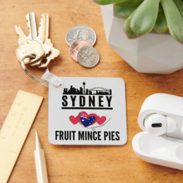 Llavero Sydney ama la ciudad de Fruit Mince Pies