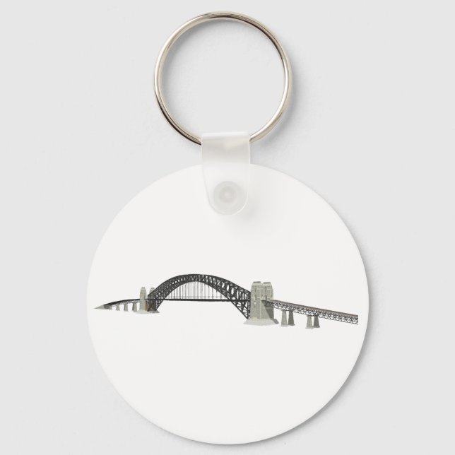 Llavero Sydney Harbour Bridge: Modelo 3D: (Anverso)