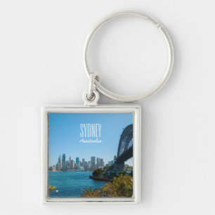 Llavero Sydney Harbour Bridge y Skyline Australia