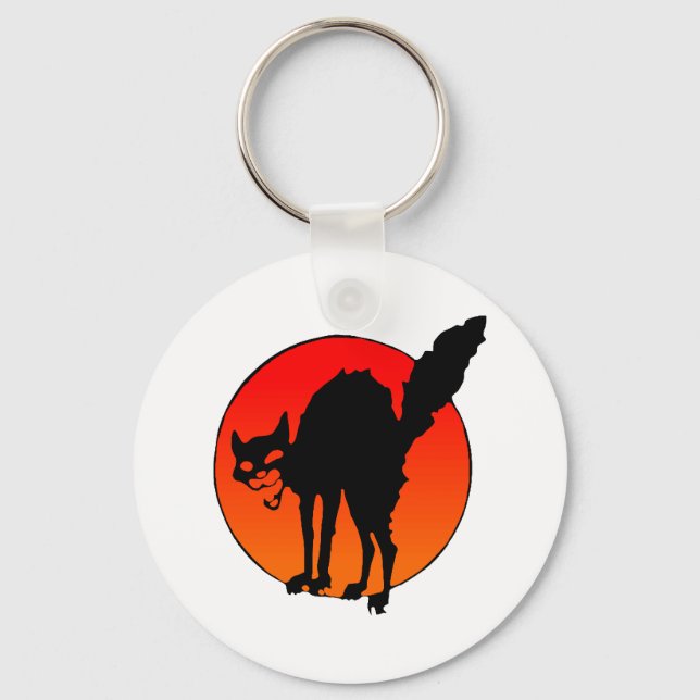 Llavero Syndicalist's cat (Anverso)
