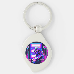 Llavero Synthwave Pharaoh