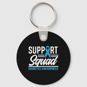 Llavero T1d T2d Warrid Support Squad Diabetes Sensibilizac