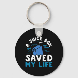 Llavero T1d Tipo 1 Diabetes Awareness Juice Box Salvado Mi