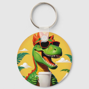 Llavero T-Rex Dinosaur Divertido