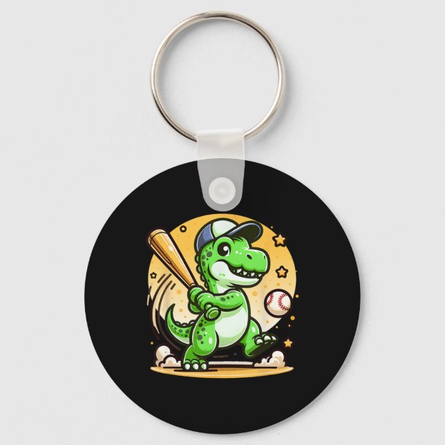 Llavero T-rex Dinosaur Golpeando Vender Jugador Suave Niño (Anverso)