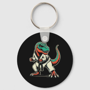 Llavero T-rex Dinosaur Karate Artes Marciales Taekwondo