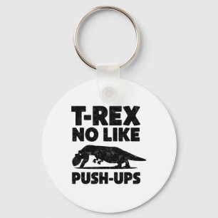Llavero T-rex Divertido No Le Gustan Los Flexiones De Braz