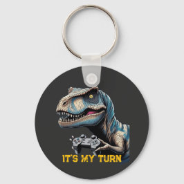 Llavero T-Rex Gamer It’s My Turn Design