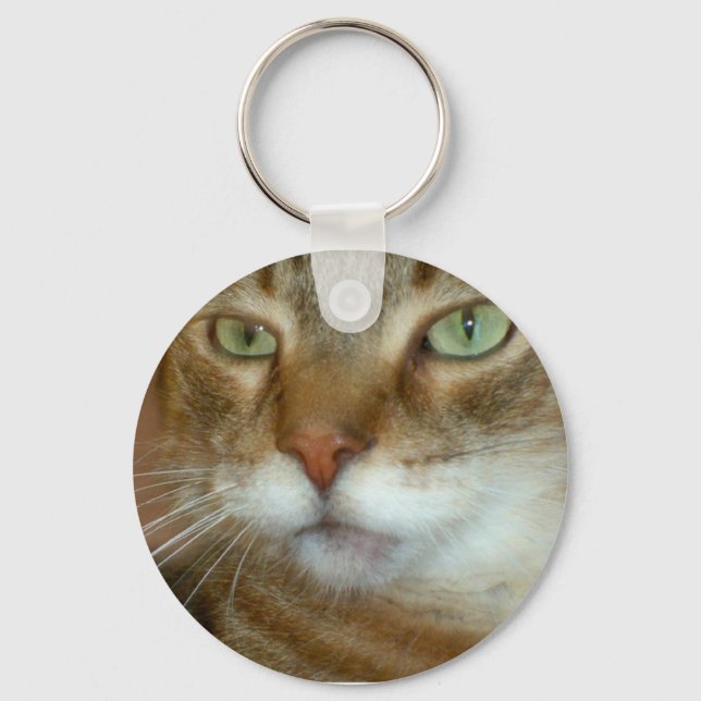 Llavero Tabby Cat Love (Anverso)