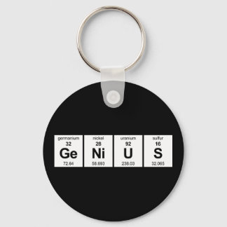 Llavero Tabla periódica de GeNiUS