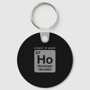 Llavero Tabla periódica de la ciencia 67 Elemento Meme de 