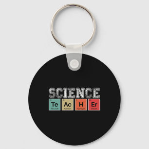 Llavero Tabla Periódica Del Profesor De Ciencia De Un Ense