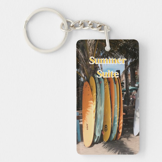 Llavero Tablas de surf de Summer Suite (Frente)