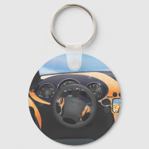 Llavero Tablero de automóvil deportivo