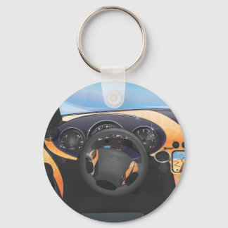 Llavero Tablero de automóvil deportivo