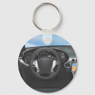 Llavero Tablero de instrumentos de automóvil deportivo