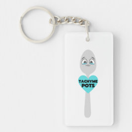 Llavero Tachy Me Spoon Acrylic Keychain