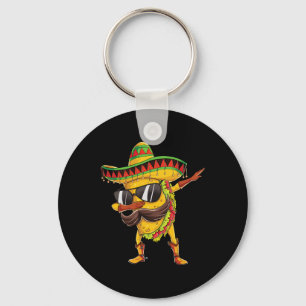 Llavero Taco Dabbing Cinco De Mayo Chicos Hombres Comida M