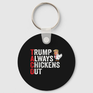 Llavero Taco Divertido, Trump Siempre se Rinde 