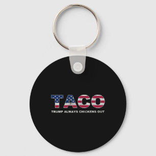 Llavero Taco Divertido Trump Siempre se Rinde 2