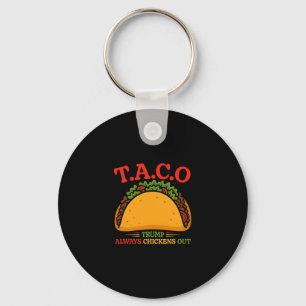 Llavero Taco Divertido Trump Siempre se Rinde T.a.c.o 2