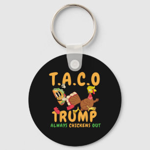 Llavero Taco Divertido Trump Siempre se Rinde T.a.c.o 6