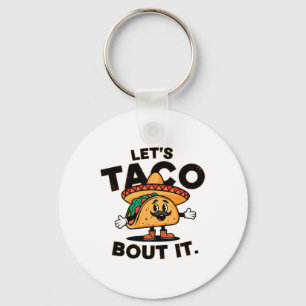 Llavero Taco por los amantes de los tacos de comida mexica
