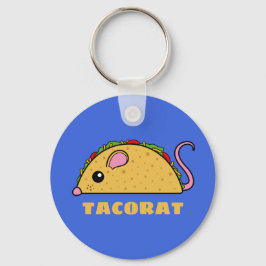 Llavero Taco Rat Keychain