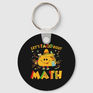 Llavero Taco sobre matemáticas: Cinco de matemáticas