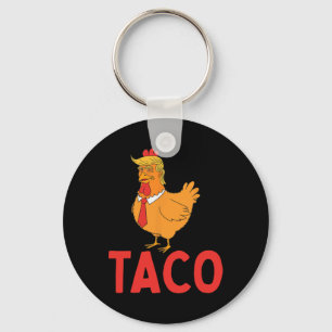 Llavero Taco, Taco Divertido, Trump Siempre se Echa para A