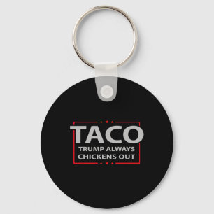 Llavero Taco Trade Trump Siempre se Rinde Meme Divertido 6