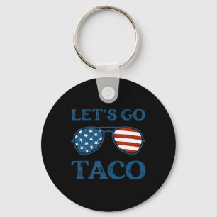 Llavero Taco Trump 2025 Retro Sungles divertidos Vamos Tac