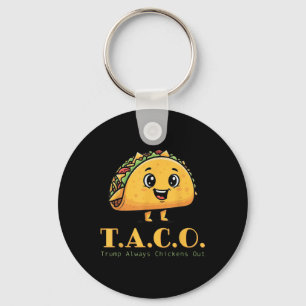 Llavero Taco Trump es gracioso y siempre mata a gallina