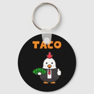 Llavero Taco Trump siempre expulsa a divertida chica de mo