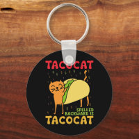 Tacocat deletreado al revés Tacos Gatos Cinco De M