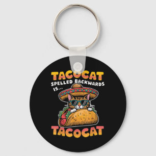 Llavero Tacocat lanza hacia atrás Taco Cat Cinco De Cinco