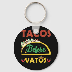 Llavero Tacos Antes de Vatos Funny Taco Martes