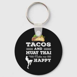 Llavero Tacos Divertidos Y Regalo Para Amante De Muay Thai