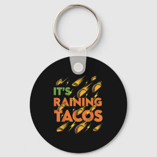 Llavero Tacos Llueven Humor De Comida Mexicana Taco Calle
