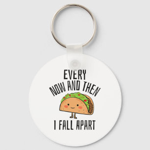 Llavero Tacos Shirt. De Vez En Cuando Me Dejo El Taco