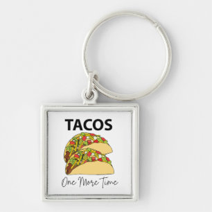 Llavero Tacos Una Vez Más Comida Mexicana Taco