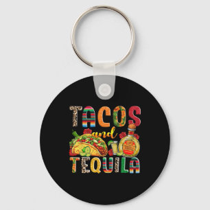 Llavero Tacos Y Tequila Comida Mexicana De Taco Y Tequila 