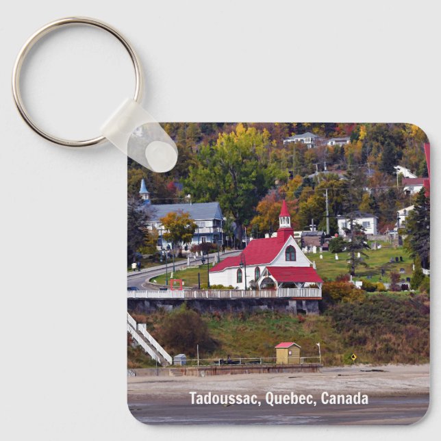 Llavero Tadoussac, Quebec, Canadá (Anverso)
