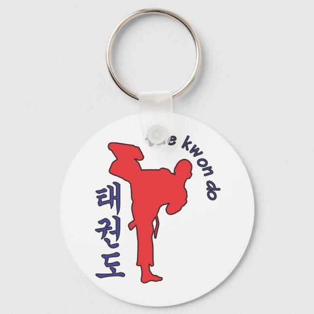 Llavero tae kwon do (Anverso)