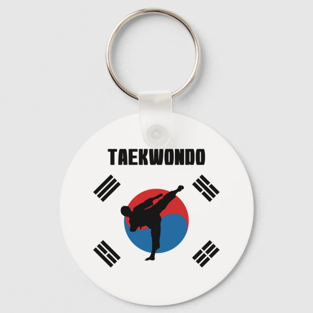 Llavero Taekwondo (Anverso)